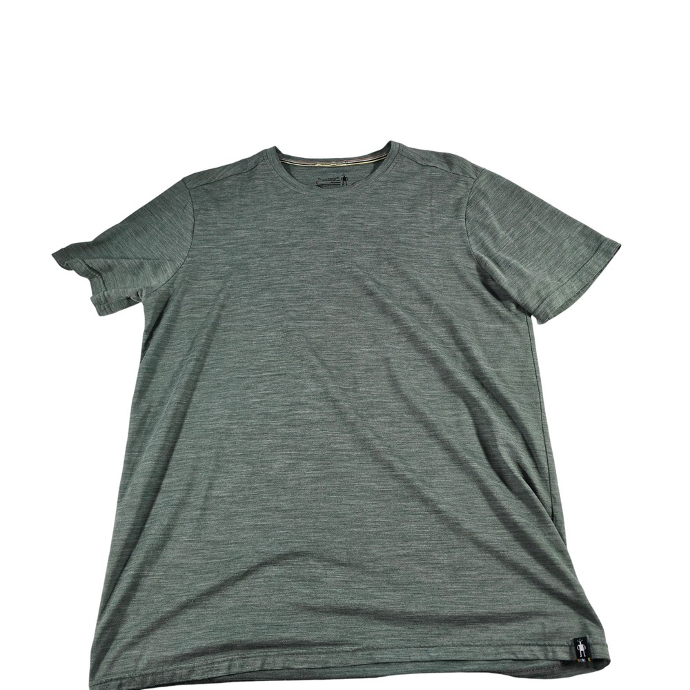 Smartwool Merino Sport 150 Tee Mens Large Green Heather Short Sleeve Shirt